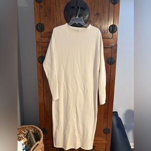 Frank & Eileen Triple Fleece Dress in Ivory